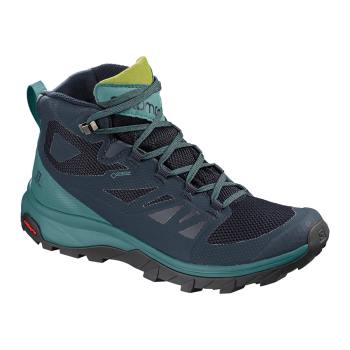 Salomon Patike za Planinarenje Ženske Outline Mid Gtx W mornarica/Crna/Siva RS697ST