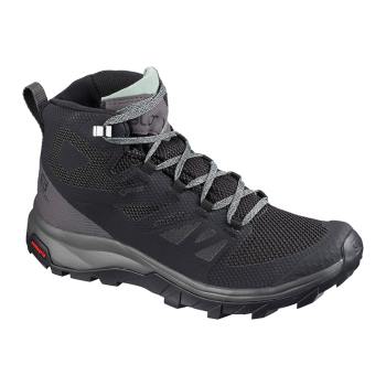 Salomon Patike za Planinarenje Ženske Outline Mid Gtx W Crna Siva RS943YJ