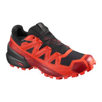 Salomon Patike Za Trail Trčanje Muške Spikecross 5 Gtx Crna/Crveni RS062JL