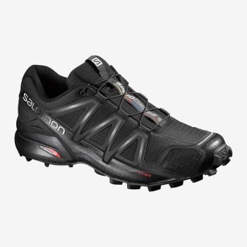 Salomon Patike Za Trail Trčanje Muške Speedcross 4 Crna/Crveni RS513GQ