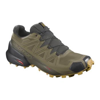 Salomon Patike Za Trail Trčanje Muške Speedcross 5 Gore Tex Dark Zeleno/Crna RS231EZ