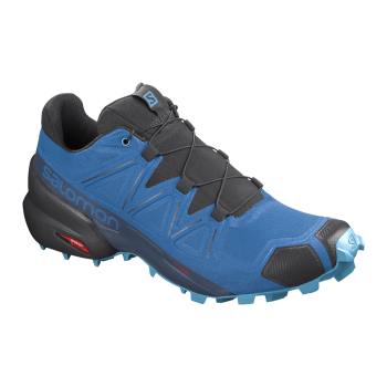 Salomon Patike Za Trail Trčanje Muške Speedcross 5 Indigo Crna/Plava RS598AW