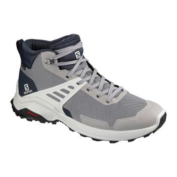 Salomon Patike za Planinarenje Muške X Raise Mid Gtx Siva/mornarica RS784VF