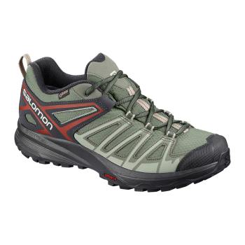 Salomon Patike za Planinarenje Muške X Crest Gtx Maslina/Siva RS710LZ