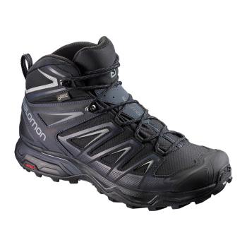 Salomon Patike za Planinarenje Muške X Ultra 3 Mid Gtx Crna/Ljubičasta RS167DT