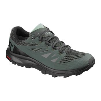 Salomon Patike za Planinarenje Muške Outline Gtx Crna Zeleno RS417IX