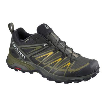 Salomon Patike za Planinarenje Muške X Ultra 3 Gtx Zeleno/Crna/Siva RS068UX