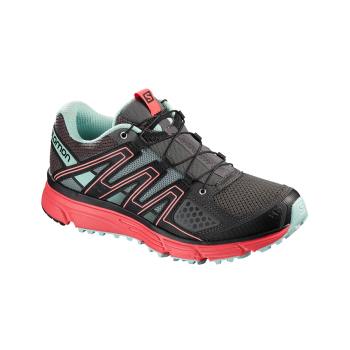 Salomon Patike Za Trail Trčanje Ženske X-mission 3 W Crna/Crveni/Zeleno RS397OZ