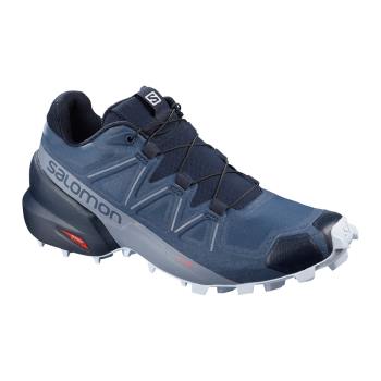 Salomon Patike Za Trail Trčanje Ženske Speedcross 5 Wide W mornarica/Crna RS174LW